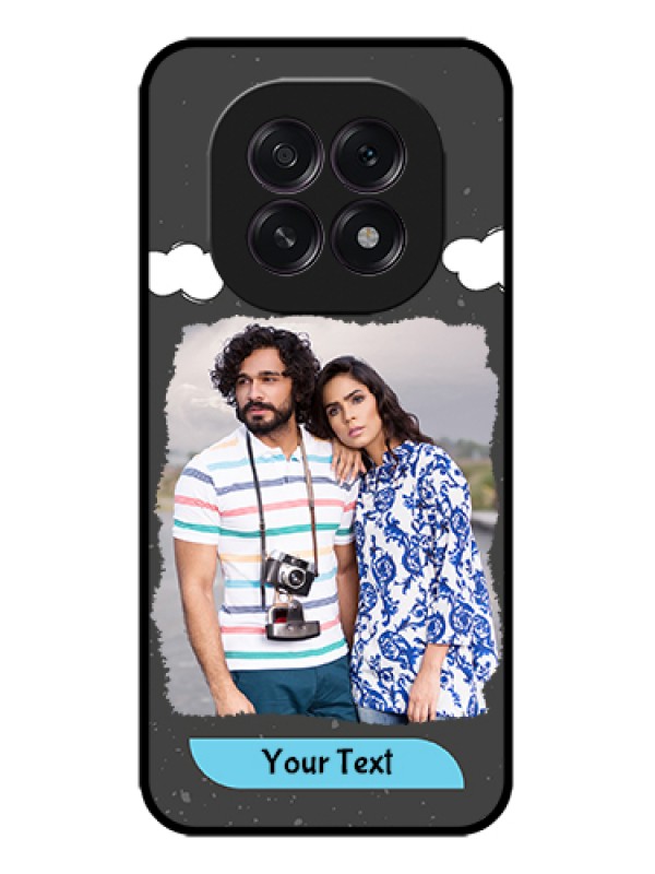 Custom Oppo F29 5G Custom Metal Phone Case - Splashes With Love Doodles Design