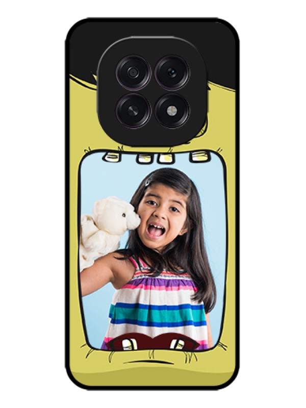 Custom Oppo F29 5G Custom Metal Phone Case - Cartoon Monster Back Case Design