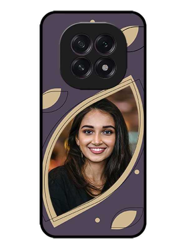 Custom Oppo F29 5G Custom Metal Phone Case - Falling Leaf Design