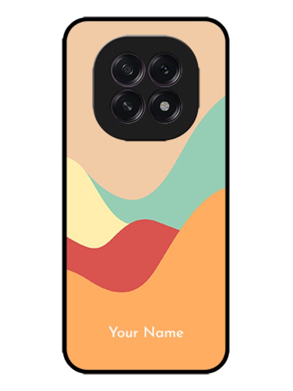 Custom Oppo F29 5G Custom Metal Phone Case - Ocean Waves Multi - Colour Design