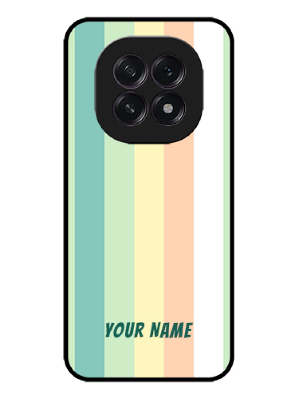 Custom Oppo F29 5G Custom Metal Phone Case - Multi - Colour Stripes Design