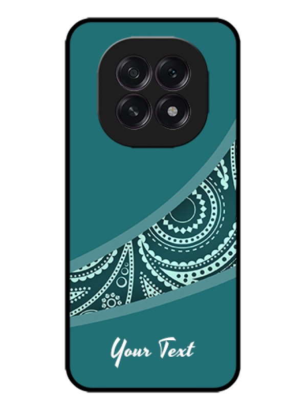 Custom Oppo F29 5G Custom Metal Phone Case - Semi Visible Floral Design