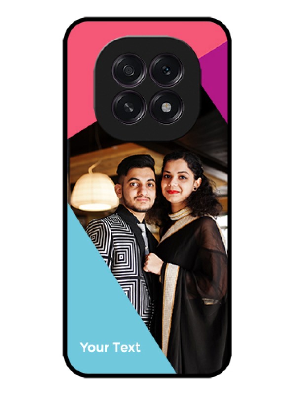 Custom Oppo F29 5G Custom Metal Phone Case - Stacked Triple Colour Design