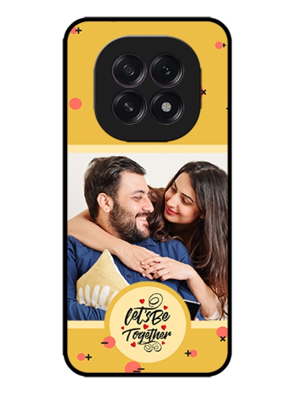 Custom Oppo F29 5G Custom Metal Phone Case - Lets Be Together Design