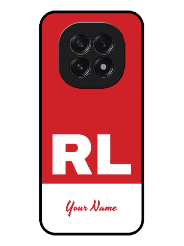 Custom Oppo F29 5G Custom Metal Phone Case - Dual Tone Custom Text Design