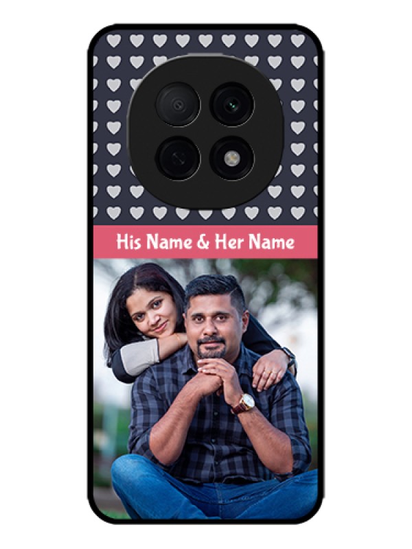 Custom Oppo F29 Pro 5G Custom Metal Phone Case - Love Symbols Design