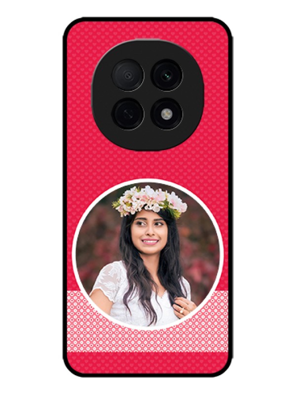 Custom Oppo F29 Pro 5G Custom Metal Phone Case - Pink Color Pattern Design