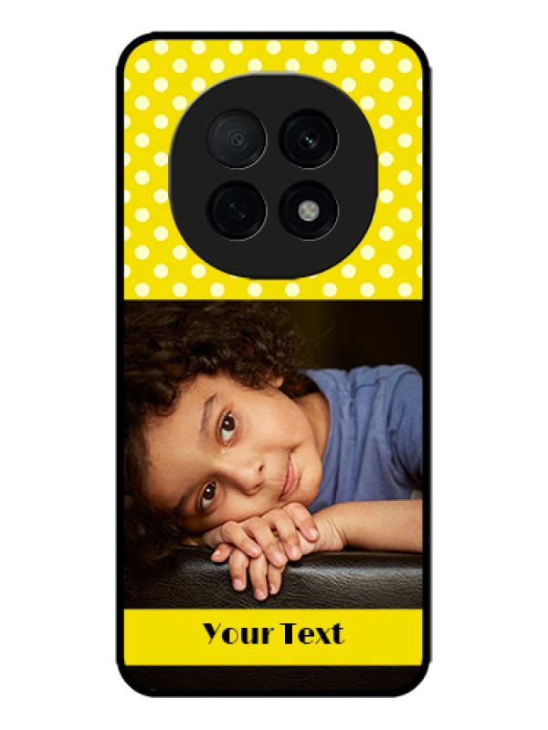 Custom Oppo F29 Pro 5G Custom Metal Phone Case - Bright Yellow Case Design