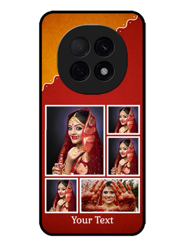 Custom Oppo F29 Pro 5G Custom Metal Phone Case - Wedding Pic Upload Design