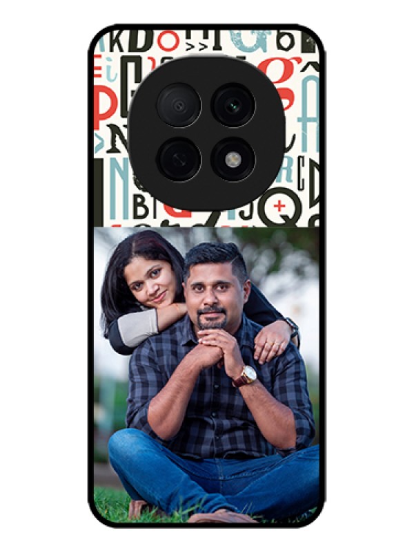 Custom Oppo F29 Pro 5G Custom Metal Phone Case - Alphabet Design