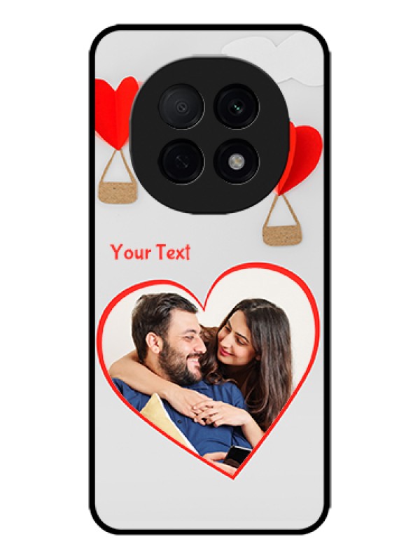 Custom Oppo F29 Pro 5G Custom Metal Phone Case - Parachute Love Design