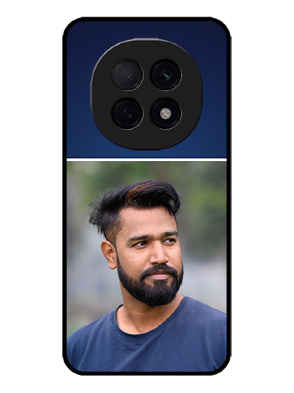 Custom Oppo F29 Pro 5G Custom Metal Phone Case - Simple Royal Blue Design