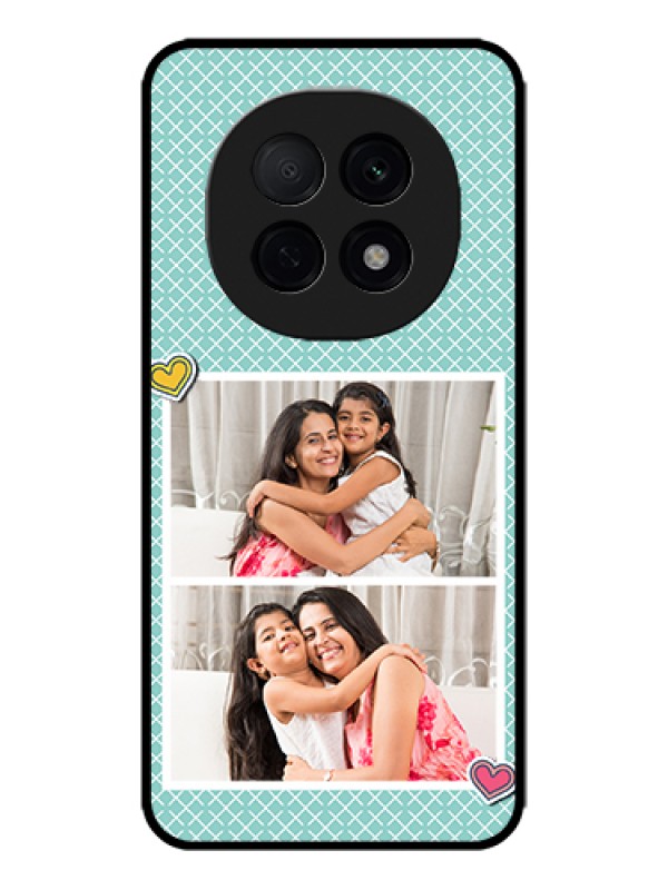 Custom Oppo F29 Pro 5G Custom Metal Phone Case - 2 Image Holder With Pattern Design