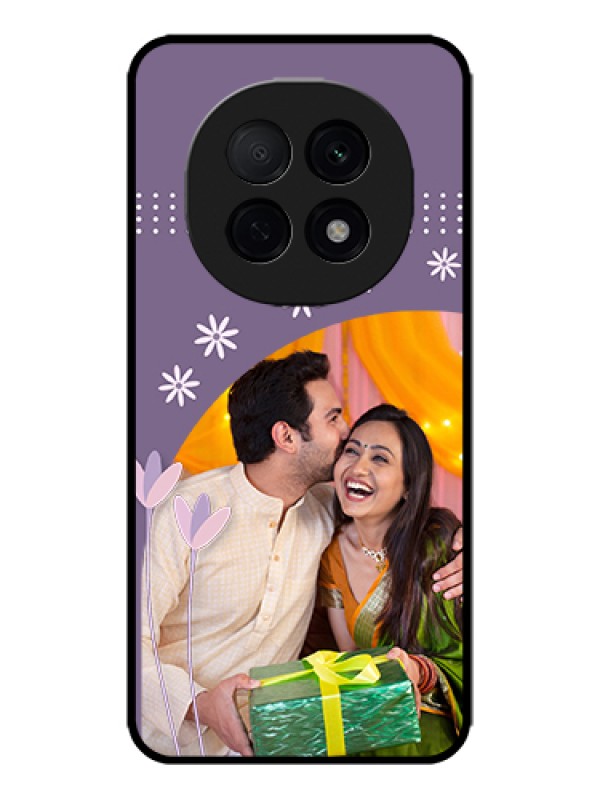 Custom Oppo F29 Pro 5G Custom Metal Phone Case - Lavender Flowers Design