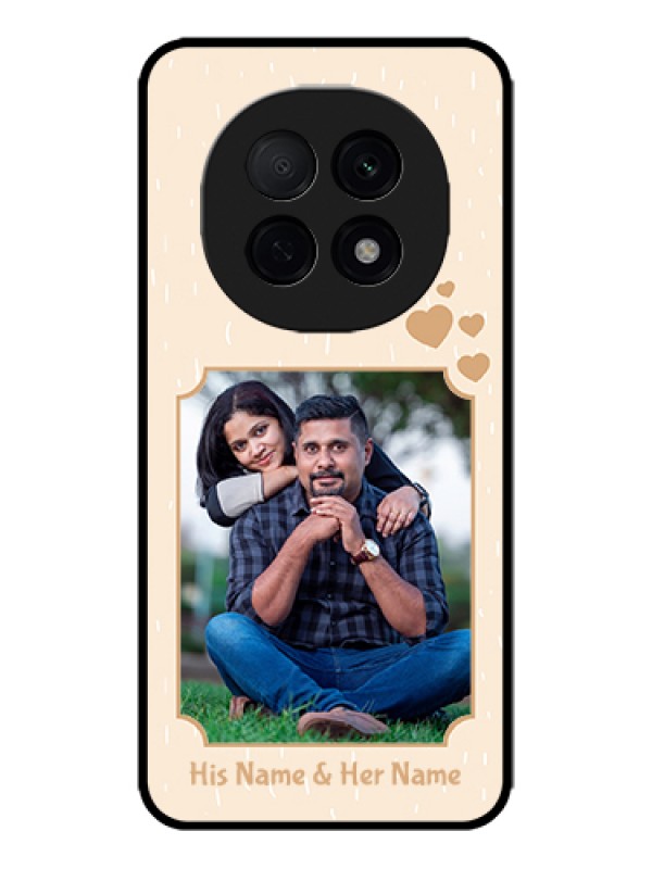 Custom Oppo F29 Pro 5G Custom Metal Phone Case - With Confetti Love Design