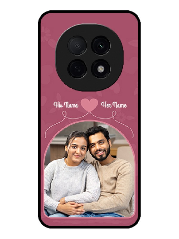 Custom Oppo F29 Pro 5G Custom Metal Phone Case - Love Floral Design