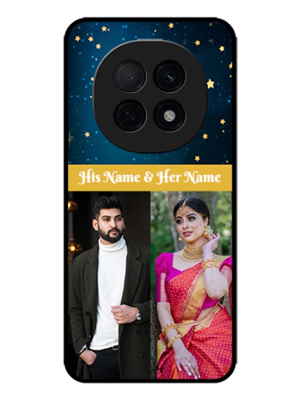 Custom Oppo F29 Pro 5G Custom Metal Phone Case - Galaxy Stars Backdrop Design