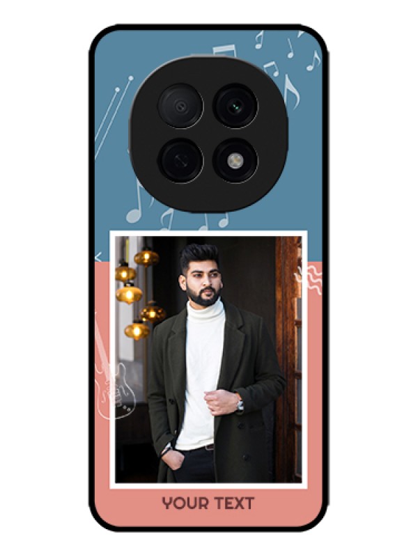 Custom Oppo F29 Pro 5G Custom Metal Phone Case - With Color Musical Note Design