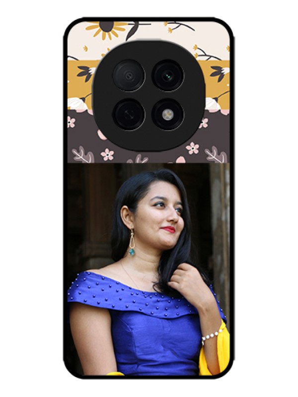 Custom Oppo F29 Pro 5G Custom Metal Phone Case - Stylish Floral Design