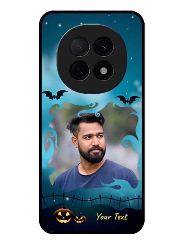 Custom Oppo F29 Pro 5G Custom Metal Phone Case - Halloween Frame Design