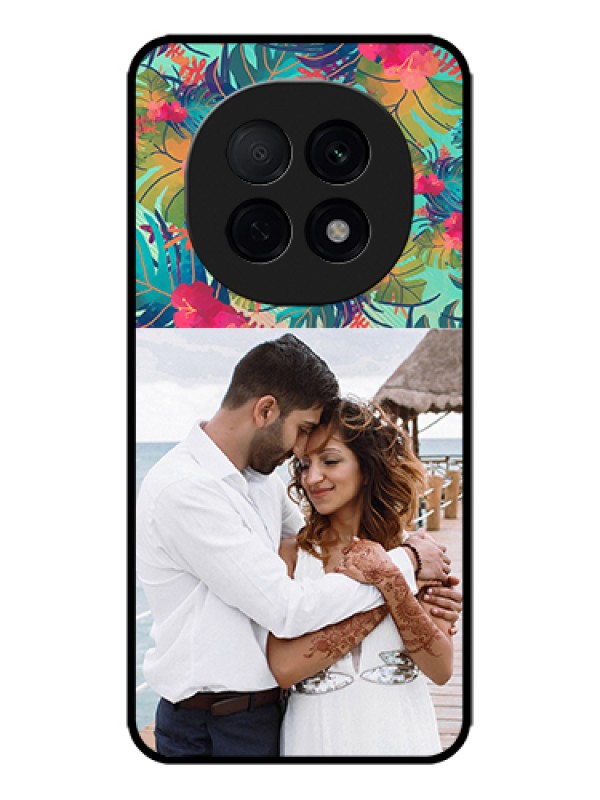 Custom Oppo F29 Pro 5G Custom Metal Phone Case - Watercolor Floral Design