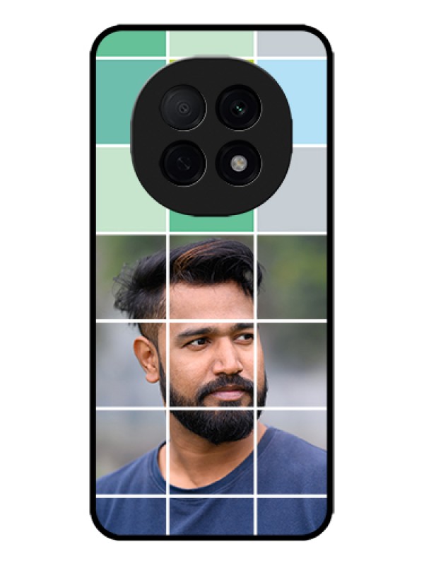 Custom Oppo F29 Pro 5G Custom Metal Phone Case - With White Box Pattern