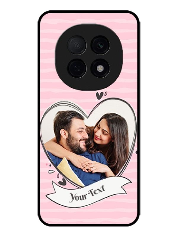 Custom Oppo F29 Pro 5G Custom Metal Phone Case - Vintage Heart Design