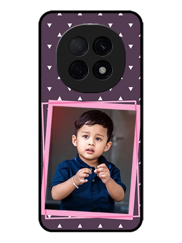 Custom Oppo F29 Pro 5G Custom Metal Phone Case - Triangle Pattern Dotted Design