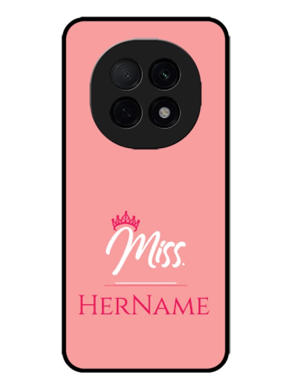 Custom Oppo F29 Pro 5G Custom Metal Phone Case - Mrs With Name Design