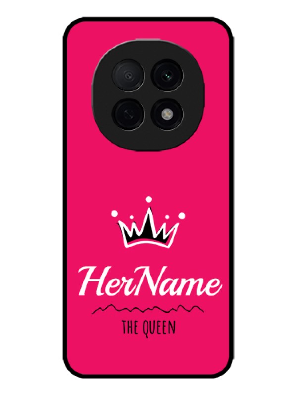 Custom Oppo F29 Pro 5G Custom Metal Phone Case - Queen With Name Design