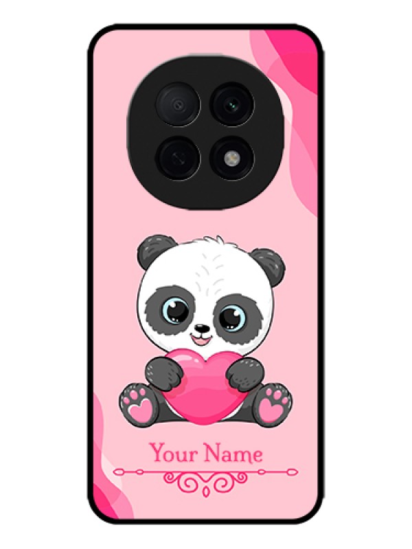 Custom Oppo F29 Pro 5G Custom Metal Phone Case - Cute Panda Design
