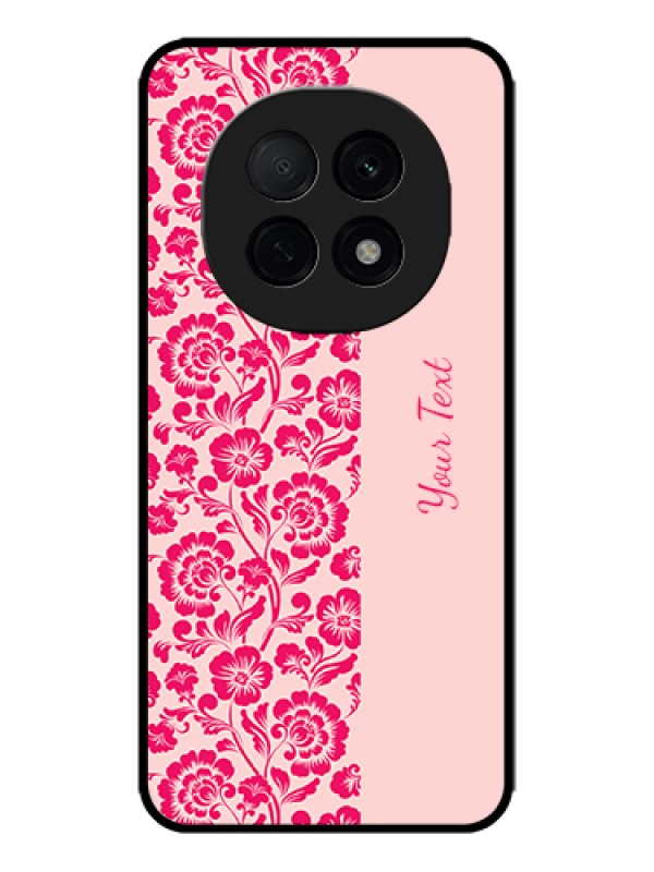 Custom Oppo F29 Pro 5G Custom Metal Phone Case - Attractive Floral Pattern Design