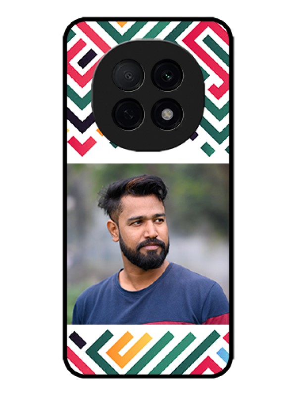 Custom Oppo F29 Pro 5G Custom Metal Phone Case - Colorful Maze Pattern Design