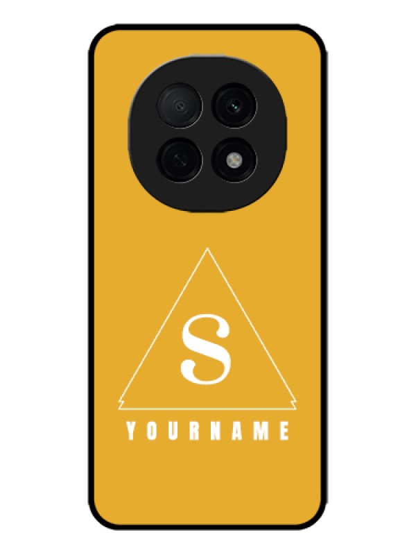 Custom Oppo F29 Pro 5G Custom Metal Phone Case - Simple Triangle Design