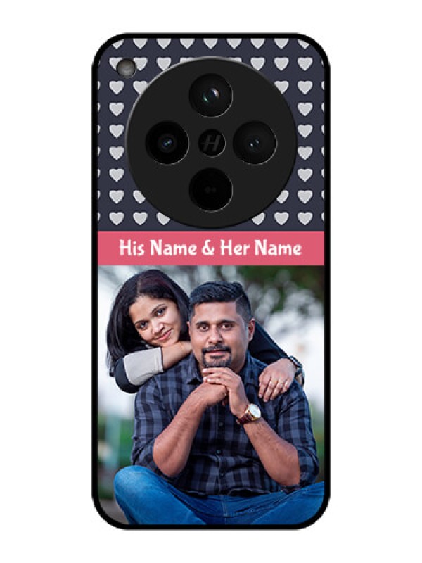 Custom Find X8 5G Custom Metal Phone Case - Love Symbols Design