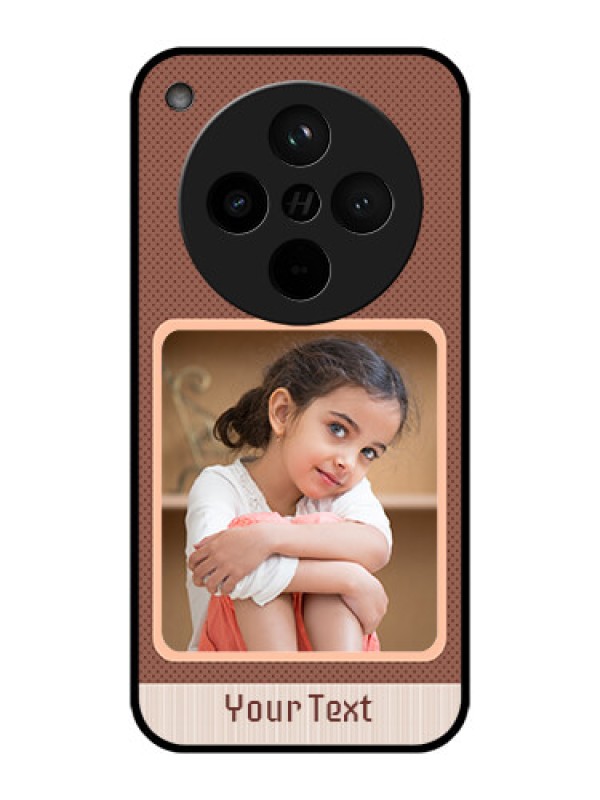 Custom Find X8 5G Custom Metal Phone Case - Simple Pic Upload Design