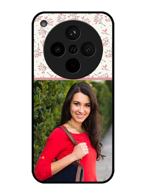 Custom Find X8 5G Custom Metal Phone Case - Stunning Floral Design