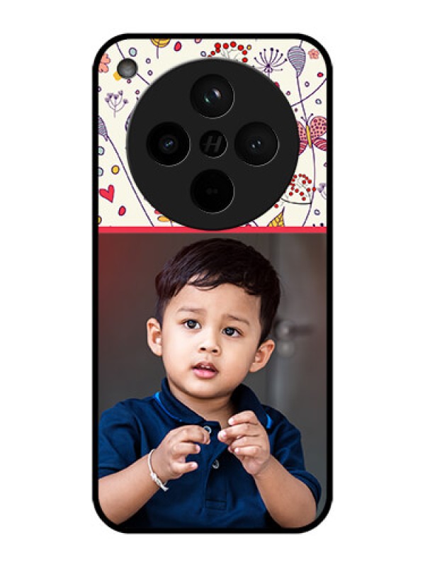 Custom Find X8 5G Custom Metal Phone Case - Premium Floral Design