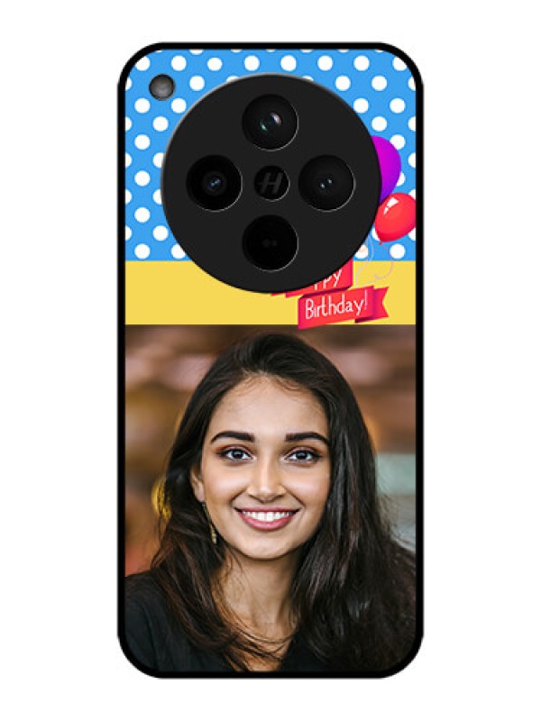 Custom Find X8 5G Custom Metal Phone Case - Happy Birthday Design