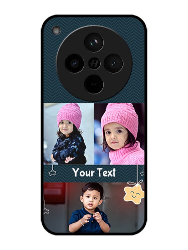 Custom Find X8 5G Custom Metal Phone Case - Hanging Stars Design