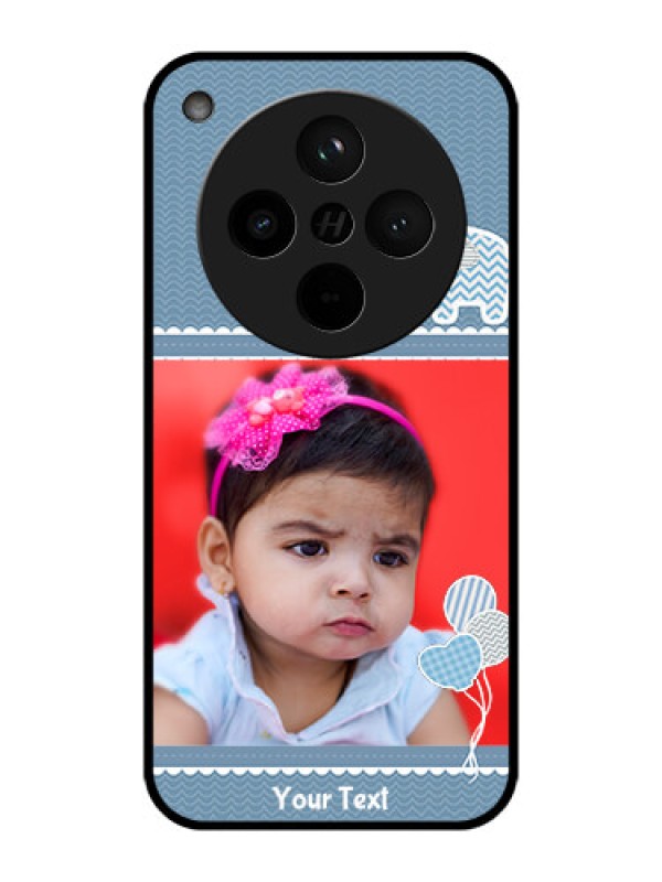 Custom Find X8 5G Custom Metal Phone Case - With Kids Pattern Design