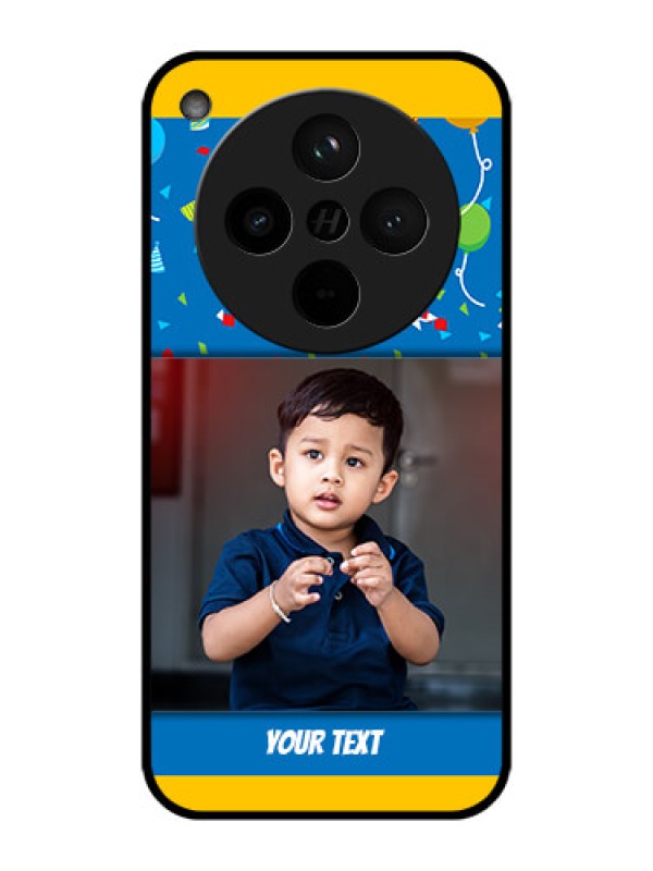 Custom Find X8 5G Custom Metal Phone Case - Birthday Wishes Design