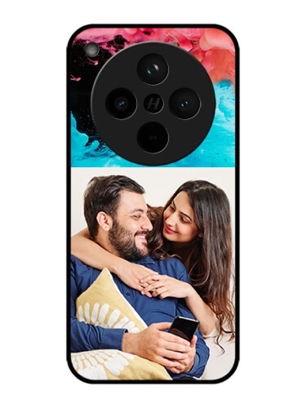 Custom Find X8 5G Custom Metal Phone Case - Quote With Acrylic Painting Design