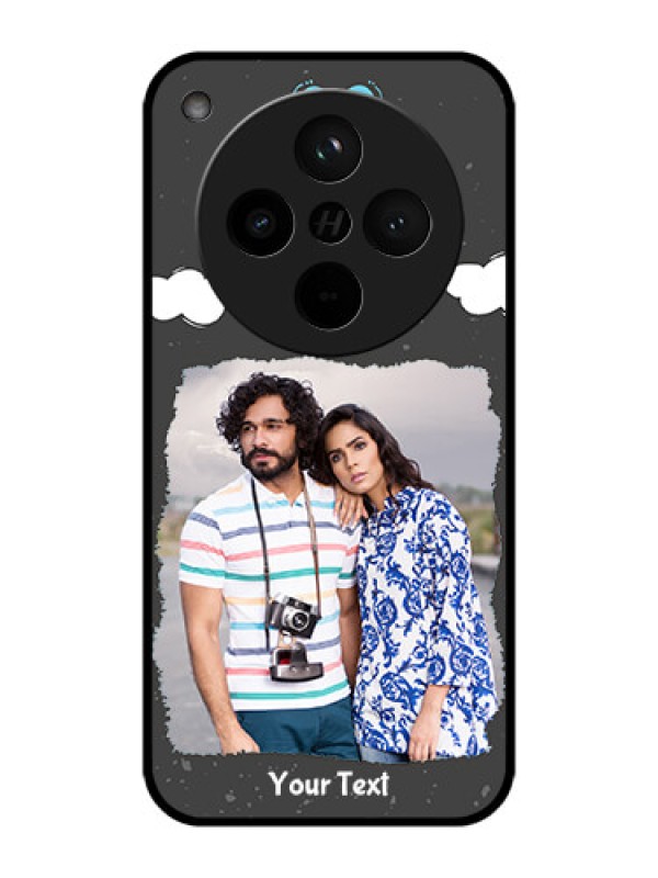 Custom Find X8 5G Custom Metal Phone Case - Splashes With Love Doodles Design