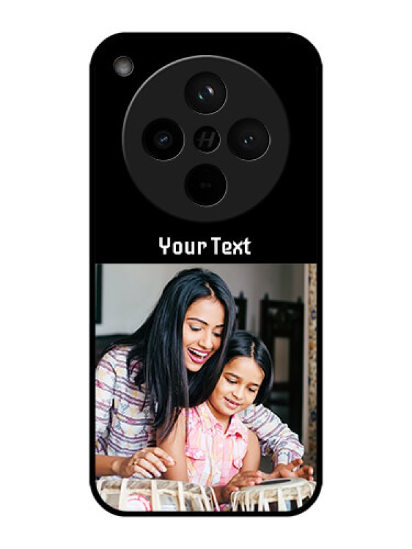 Custom Find X8 5G Custom Metal Phone Case - Photo With Name Design