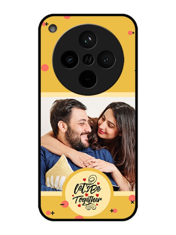 Custom Find X8 5G Custom Metal Phone Case - Lets Be Together Design