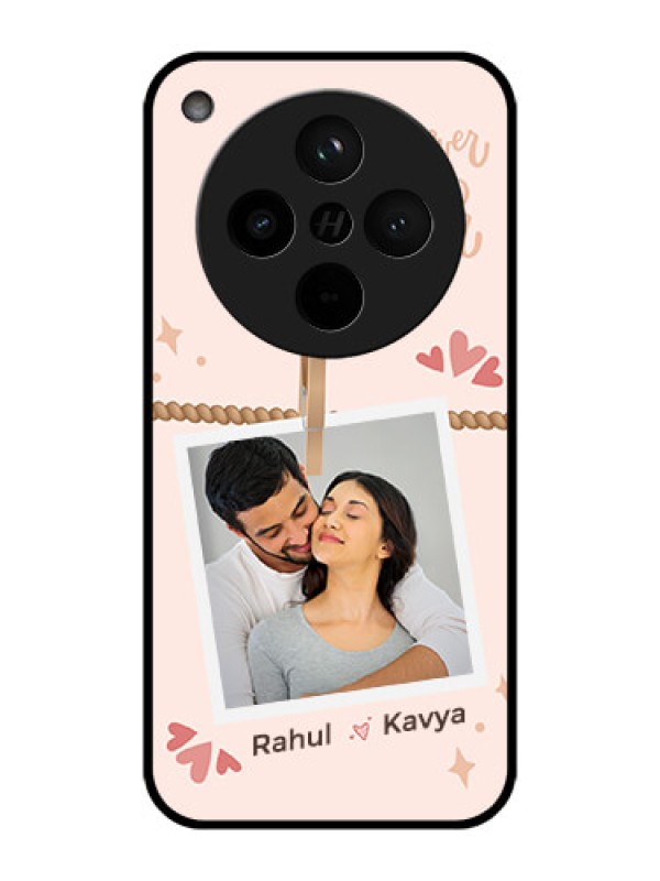 Custom Find X8 5G Custom Metal Phone Case - Forever And Ever Love Design