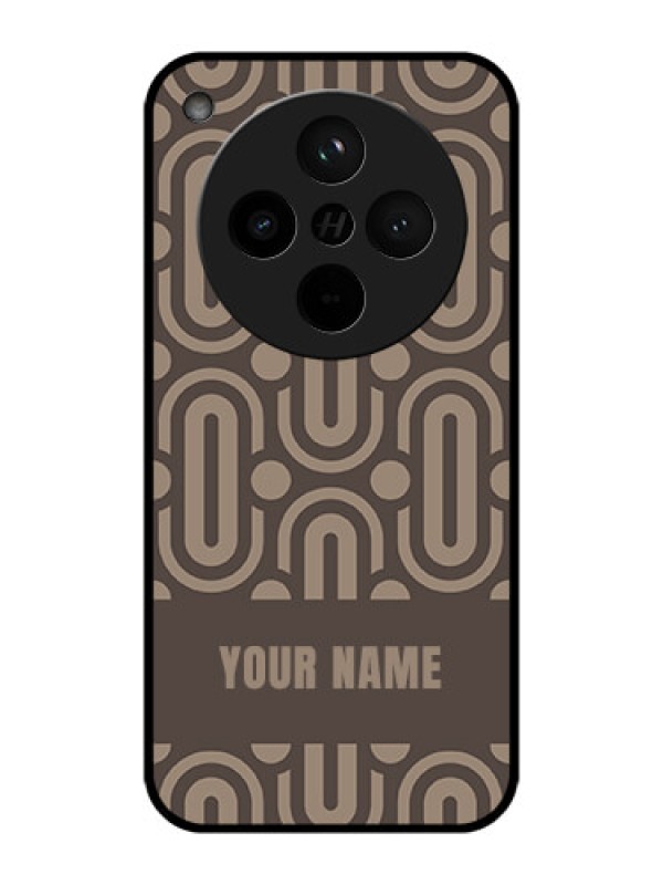 Custom Find X8 5G Custom Metal Phone Case - Captivating Zero Pattern Design