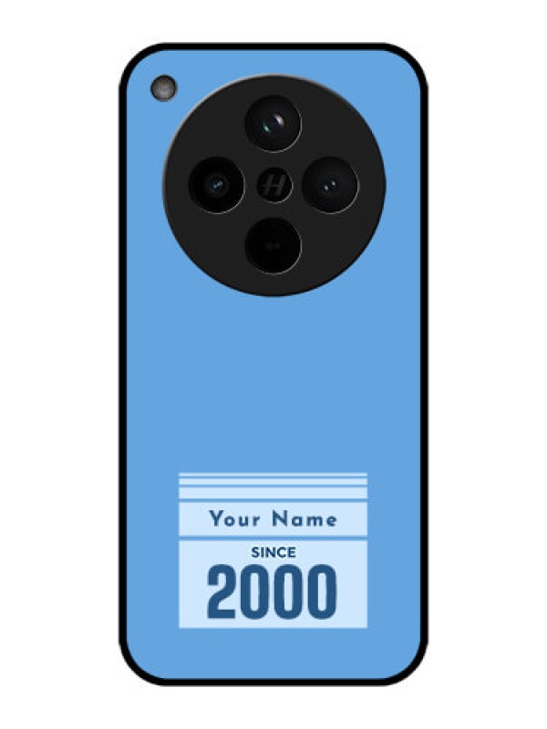 Custom Find X8 5G Custom Metal Phone Case - Custom Year Of Birth Design