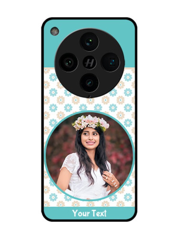 Custom Find X8 Pro 5G Custom Metal Phone Case - Beautiful Flowers Design